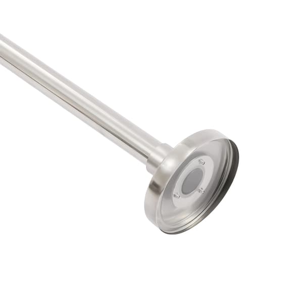 Duschdraperistång - Duschstång - Metall - Silver