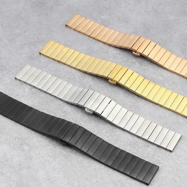 Klockarmband - Active 2 - Rostfritt stål - Metallspänne - 20 mm - Silver