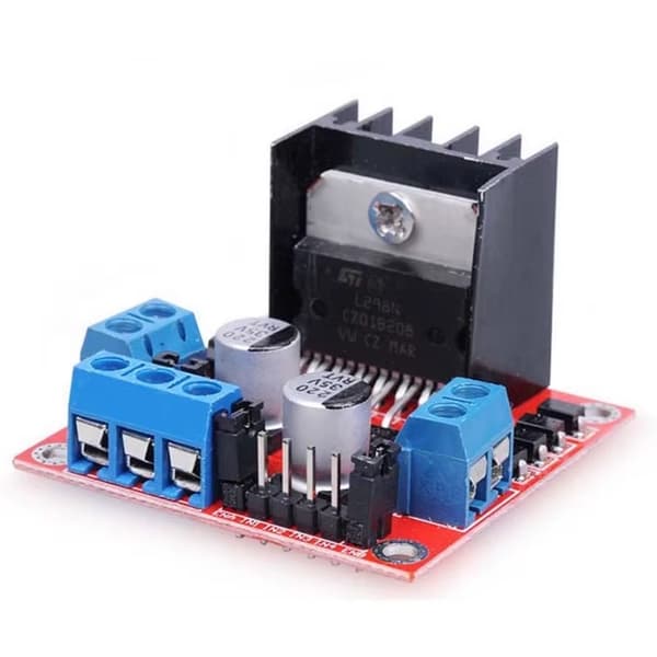Motorstyringskort - L298N - Drivermodul til stepmotor