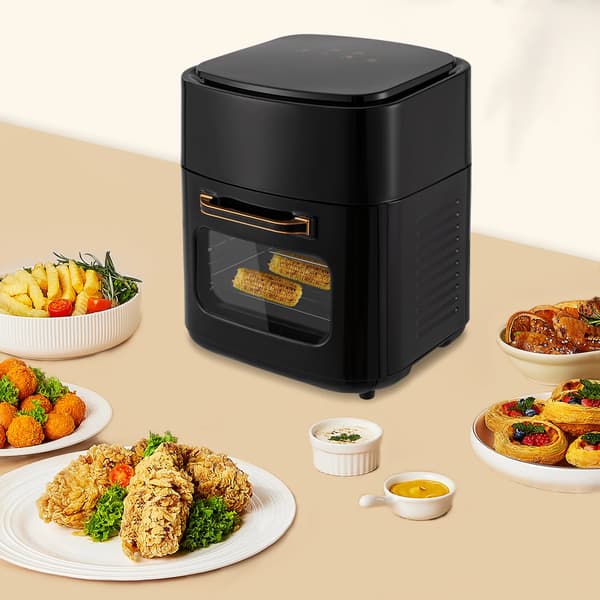 Airfryer Ovnmodel - 1400 W - Smart kontrol - Sort