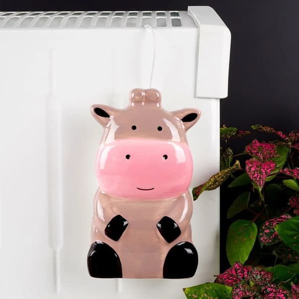 Keramisk luftfugter til radiator - Radiatorbefugter - 170 ml - Brun