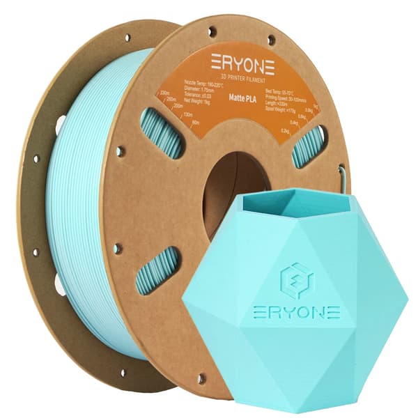 3D-printerfilament - PLA-filament - Mat - 1,75 mm - 1 kg - Mintgrøn