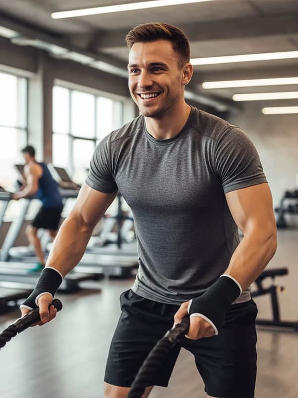 2 stk. håndledsstøtter - håndledsbandage - Elastan - Til fitness og computerarbejde - Unisex - Sort