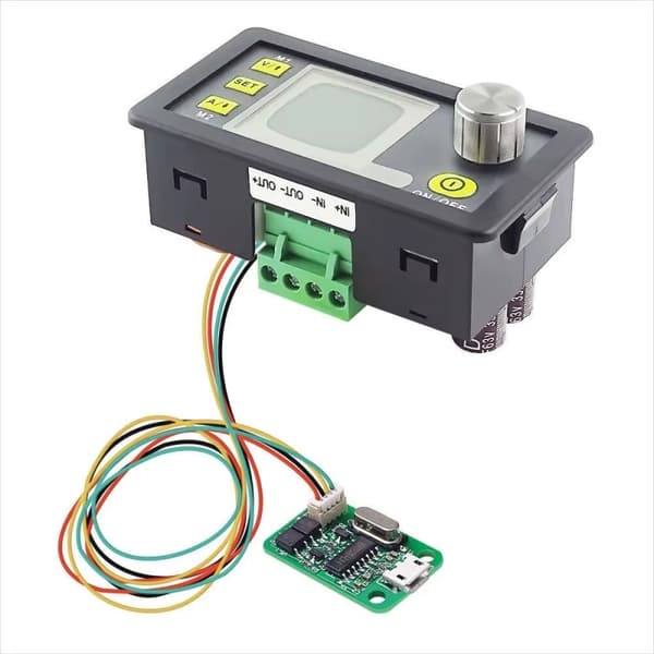 Programmerbart strømforsyningsmodul - DPS5005 - USB - Step-down - Konstant spænding - LCD-display