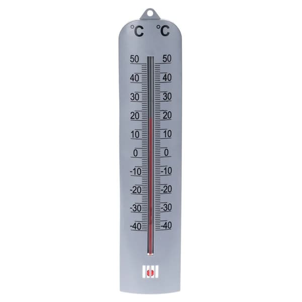 Universaltermometer - 27,5 cm - Plast - Grå