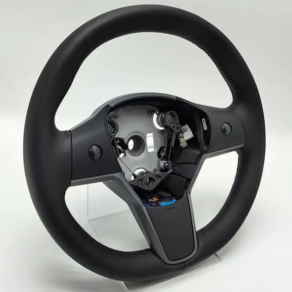 Model Y Rat - PU-læder - Opvarmet - Varmefunktion - Sort - 2020–2024