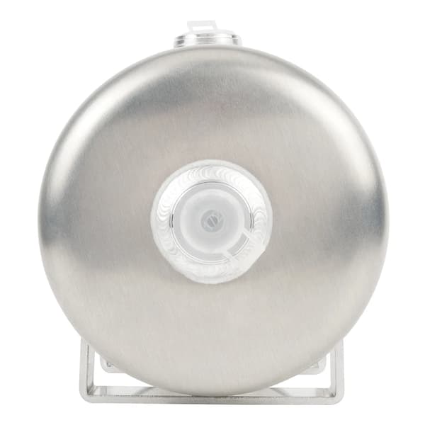 Luftkompressor - 1/2 NPS Lufttankkompressor - 4 l Tank - 150 PSI - Högt Luftflöde - Flygplansaluminium - Robust - Silver