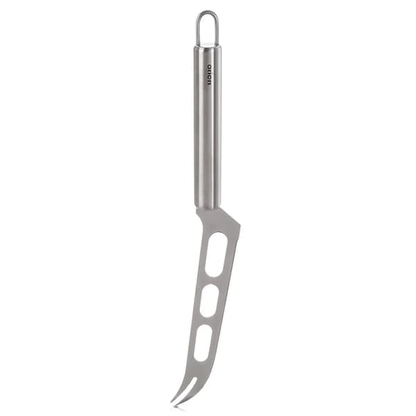 Ostekniv - Rustfrit Stål - 26,5 cm - 14 cm Bladlængde - Sølv