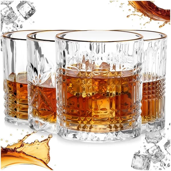 Whiskyglas - 4 stk. - 290 ml - Glas