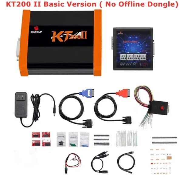 KT200 II ECU-programmerer - Full Set - TCU- og ECU-programmering - V2025 - OBD/Bench/Boot/JTAG - Gratis onlineopdatering
