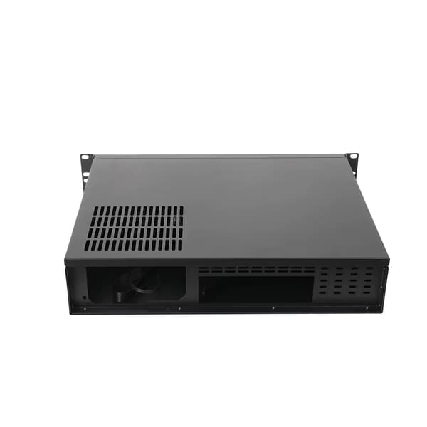 Rackserverchassi - 2U rackchassi - ATX - Industriellt PC-chassi - För 3 hårddiskar - Datalagring - 48,2 x 35 x 8,9 cm