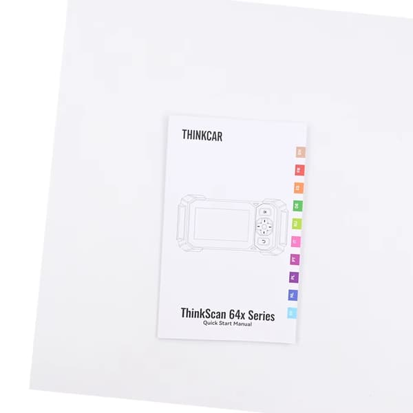 OBD2-kodelæser - ThinkScan 641 - 4-systemdiagnose - 10 servicefunktioner - FCA AutoAuth - Wi-Fi - Tyrkisk brugerflade - Android 8.1