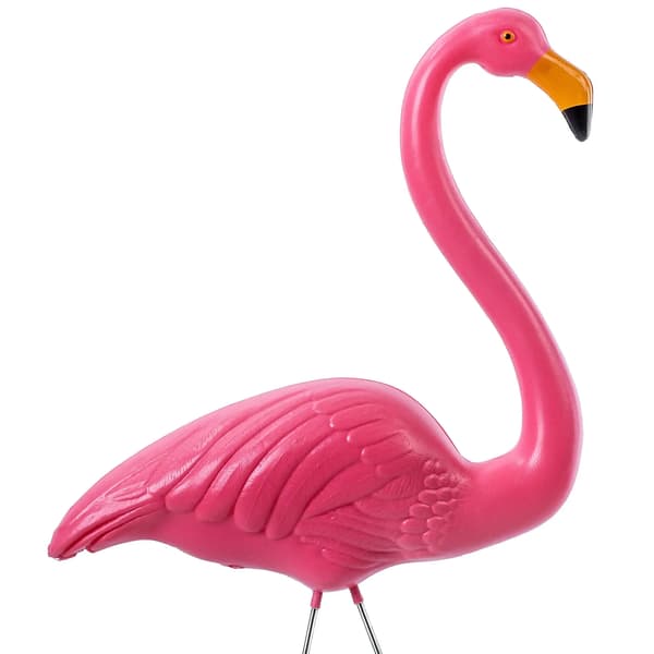 Flamingo - Figur/Staty - 83×36 cm - 2-pack - Rosa