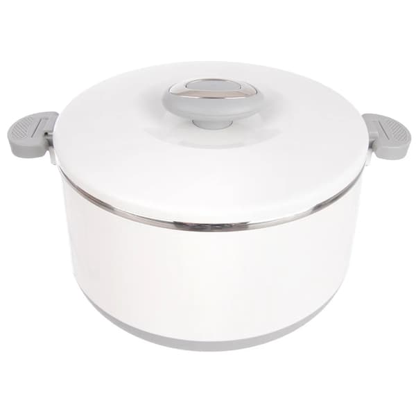 Madtermokande - TERMO - Rustfrit stål - 4,2 l - Hvid