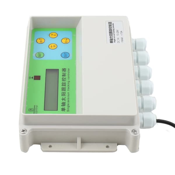 Automatisk solfølger - Enakset solsporingscontroller - LCD-display - Styresystem til solpaneler