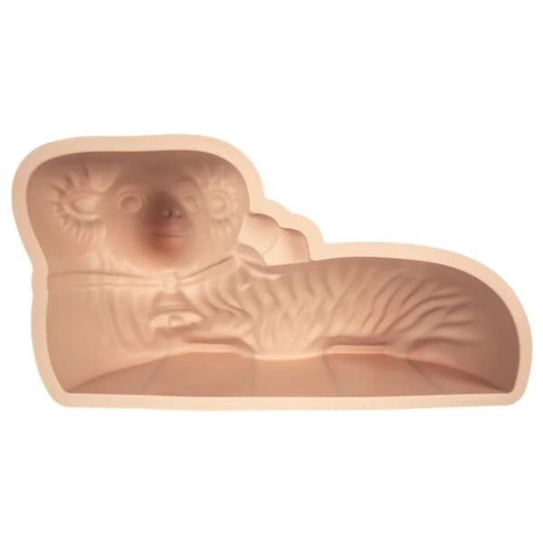 Bageform Lam - Silikone - 31 x 17 x 9 cm - Beige