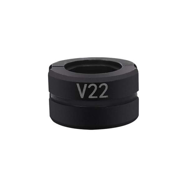 Rörpressbackar - Set - 15/18/22/28 mm - Cr45-stål - För kopparrör - VVS