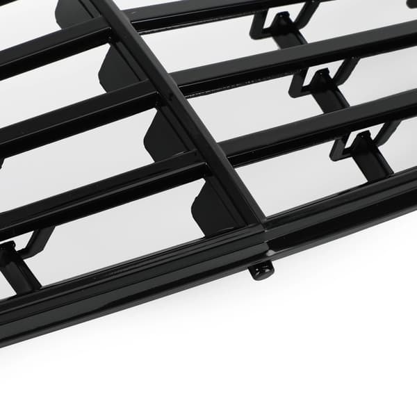 Frontgrill til kofanger - Model Grille-449-A - ABS - Racinggrill - Passer W211 E350/E500 - 2007–2009 - Blank sort