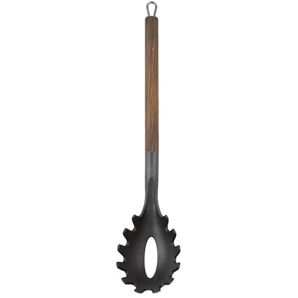 Pastaske i træ - 33,5 cm - Sort