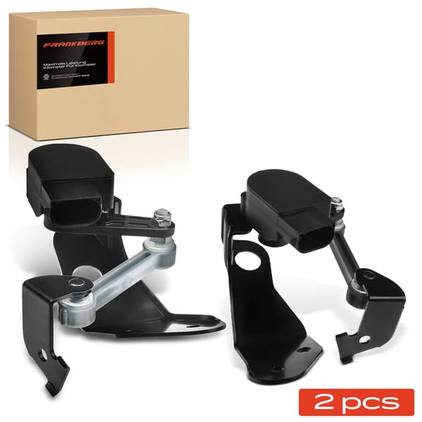 2x Højdesensor - Niveausensor Bagaksel Venstre Højre - Undervogn Niveauregulering - Erstatning For 4E0616572E 4E0616571E