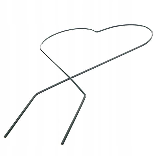 Växtstöd - Blomstertrellis - Stegeformad - 3-delad - Metall