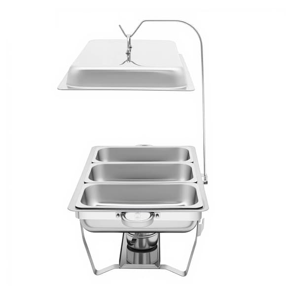Chafing dish - Buffetvarmer - Serveringsvarmer - Rustfrit stål - Til catering, hotel og restaurant
