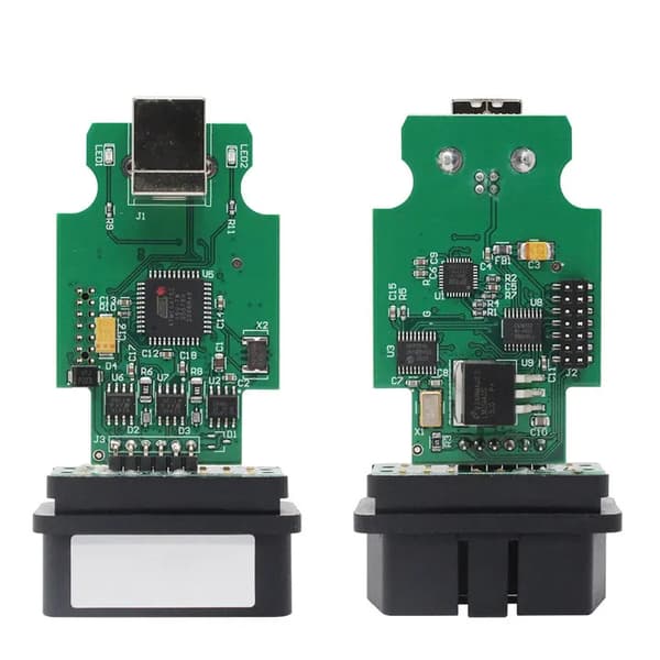 OBD2 bil diagnoseværktøj - HEX V2 interface - Software 23.3.3 - Til VAG køretøjer - Med kabel - Spansk sprog