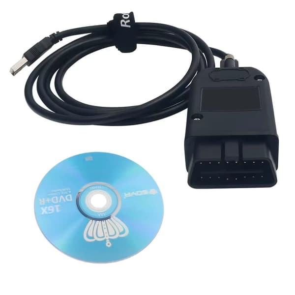 Bildiagnostikkabel - USB-diagnosinterface - STM32F429-chip - CAN- och UDS-protokoll - Programvara V26.9.0 - Obegränsat VIN - CE-certifierad