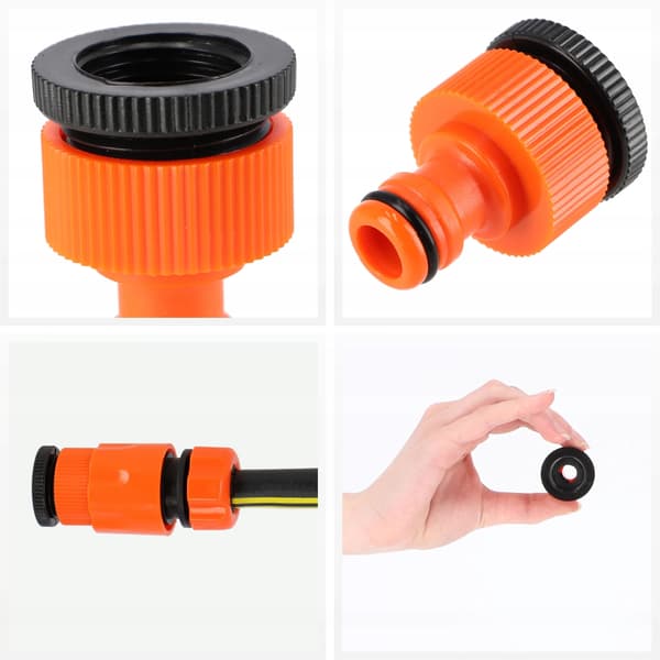 Universal kranadapter - Slangadapter för kran - ABS-plast - Universal passform - Enkel montering