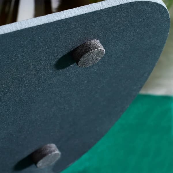 Serveringsbakke i skifersten - Serveringsfad - 28,5 x 15 cm - Sort