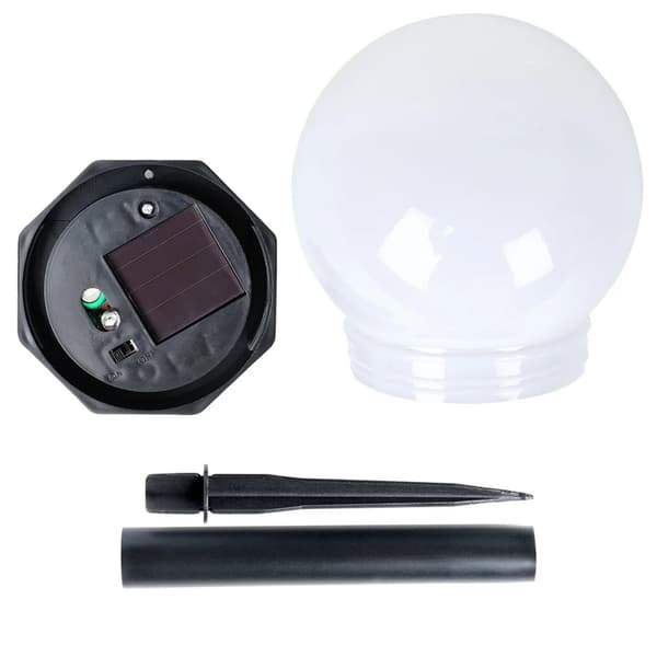 Solcellelamper til haven - LED-havebelysning - 6 stk. - Højde 33,5 cm