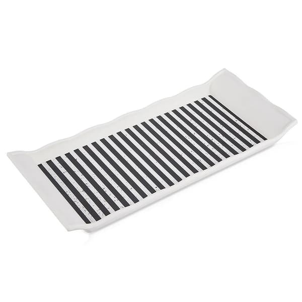 Serveringsbakke - Plastbakke - 29,5 x 13 cm