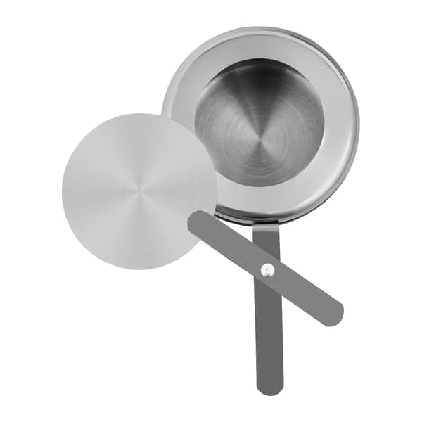 Chafing Dish - Buffetvarmer - Rektangulær 9L - Rustfrit Stål - Med Brændere - Fritstående - Sølv