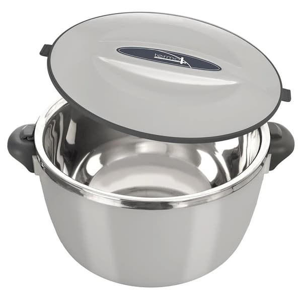 Madtermokande - Termokande i rustfrit stål - 3,5 l - Grå
