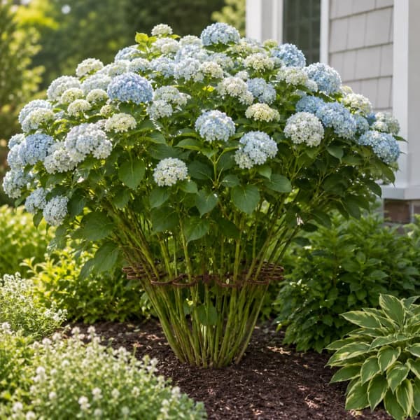 Växtklämmor - Växtstöd - 21 cm - Brun - 10-pack