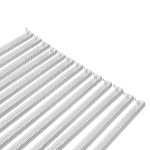 Rektangulär bröllopsbåge - Bakgrundsstativ 6 x 3 m - Kraftig - Aluminiumrör - Blomsterställ för event & fest - Silver