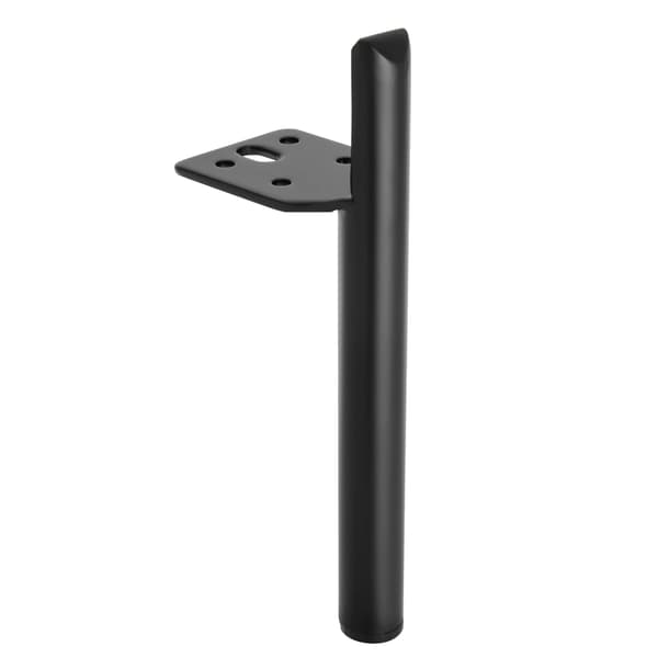 Møbelben - Sæt med 4 - Metal - 18 cm Højde - Runde - Til Sofa & Sofabord - Sort