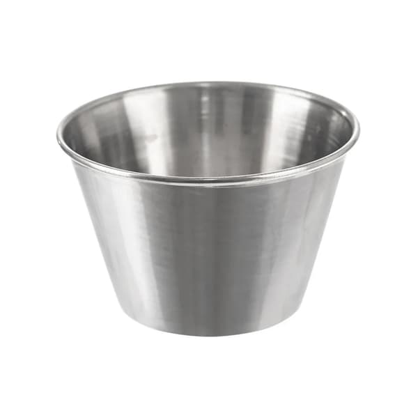 Dipskål i stål - 6 cm - 65 ml - LFGB-certificeret