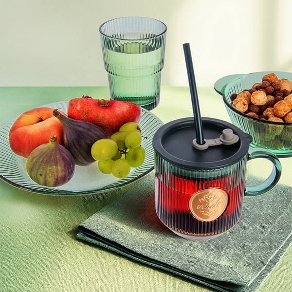 VERDE - Drikkeglas - 400 ml - Grønt glas