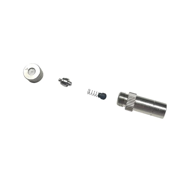 Dimmunstycke bevattning - 10-pack 8 mm misting nozzle - Lågtryck - 0,4 mm munstycke - Snabb push-koppling - Mässing