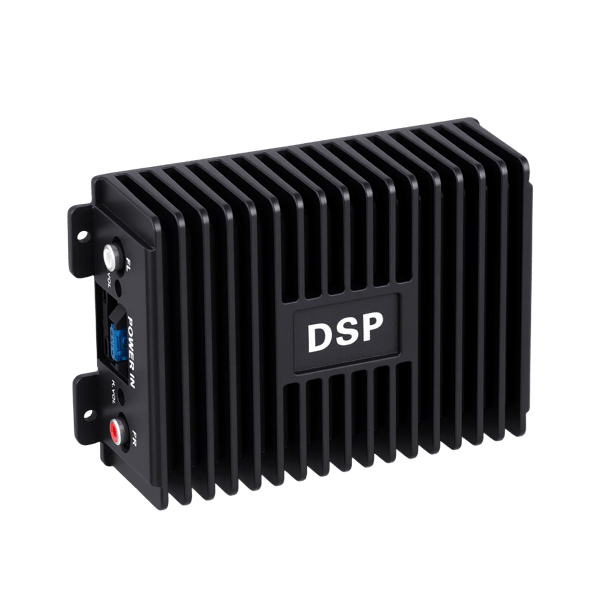 Bilforstærker - 4-kanals DSP forstærker - Fullrange - Digital lydprocessor - 12 V bilstereo subwoofer opgradering