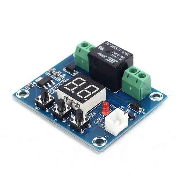 Fuktighetskontroller - XH-M214 - 12 V - Jordfuktighetssensor - Automatisk bevattning - LED-modul