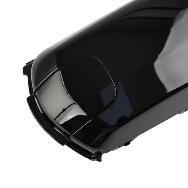 Frontnummerpladedæksel - Stylingtilbehør - Højglanssort - Kromstyling - C258-B002 - 51117337791