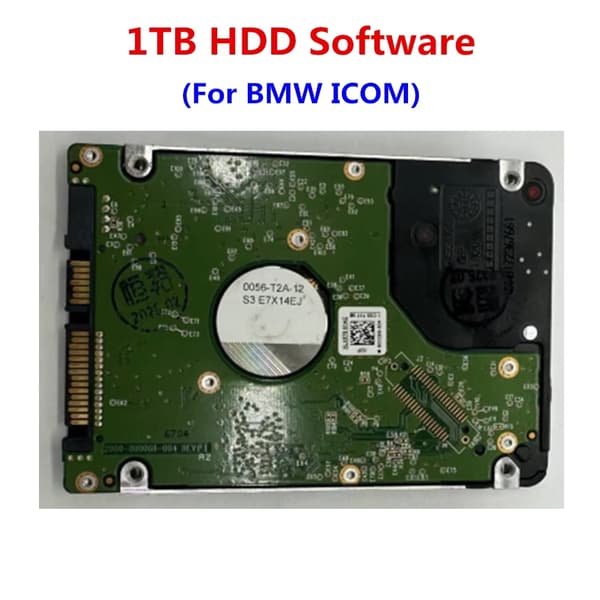 BMW ICOM NEXT OBD2-diagnosverktyg - ECU-programmering - Fullsystemdiagnostik - WiFi-version - HDD - V2025.05