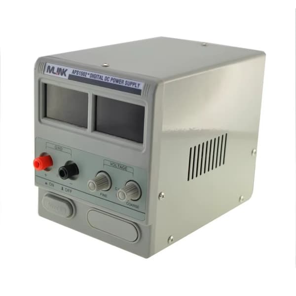 Digital vedligeholdelsesstrømforsyning - Model APS1502+ - 15 V - 2 A