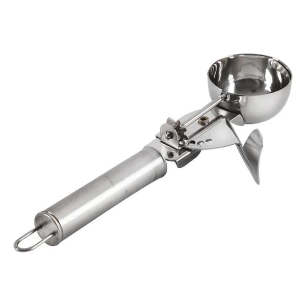 Isske - Iskugleske - 5 cm - Stål - Sølv