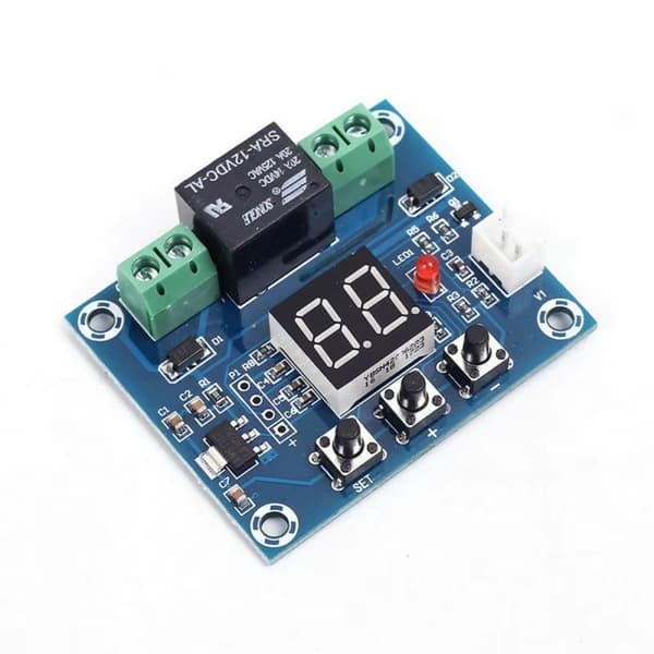 Fuktighetskontroller - XH-M214 - 12 V - Jordfuktighetssensor - Automatisk bevattning - LED-modul