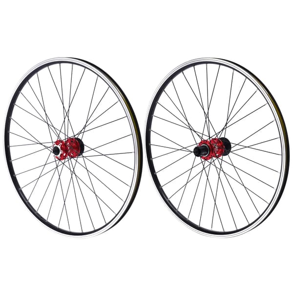 MTB hjulsæt - 29" (74 cm) mountainbikhjul - For- og baghjul - Quick release nav - Til skivebremser - Sort