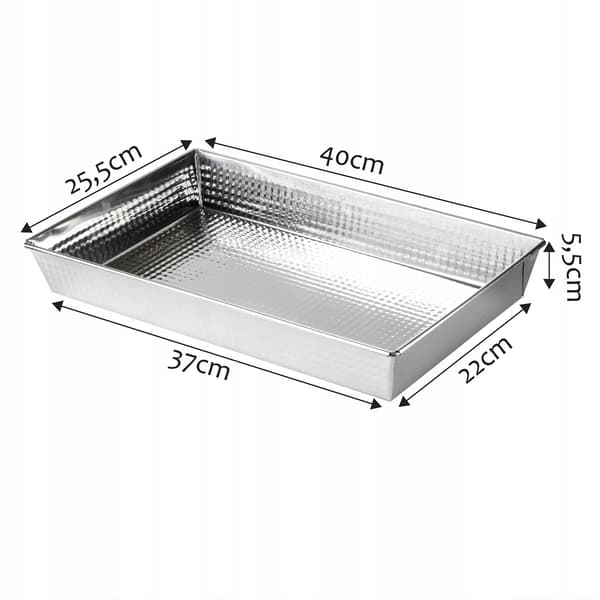 Bageform til kager - Kageform - Metal - 40 cm - CE/EU-Certificeret