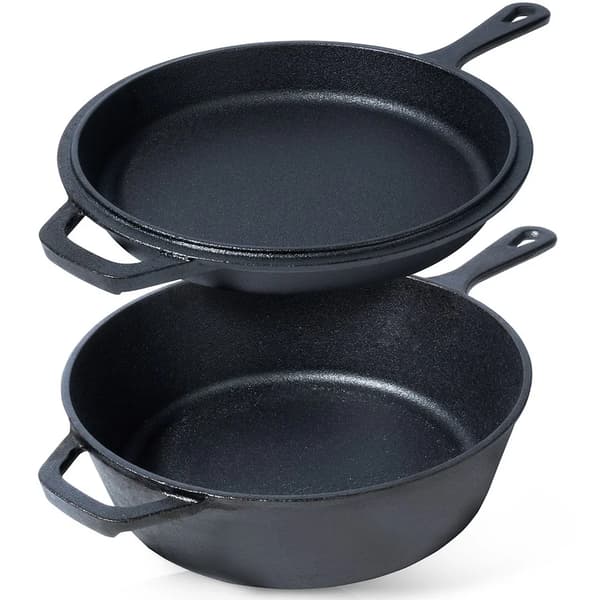Støbejernsgryde CAST LINE - 24 cm - 3,5 l - Sort - LFGB-certificeret